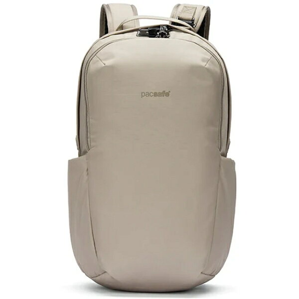 商品情報 ≪pacsafe / V 24L Anti-Theft Active Backpack≫ Pacsafe独自の盗難防止機能が搭載されたシンプルなデザインのバックパックです。 シンプルながらも実用性に優れたデザインで、トラベルやビジネス、デイリーといった幅広いシーンに対応します。 pacsafe パックセーフ V24 バックパックはPacsafe独自の盗難防止機能が搭載された、日常使いに程よいサイズのバックパックです。 2箇所のロック可能なコンパートメントを備え、前面のコンパートメントには小物やガジェット類を整理しやすい充実したポケットを配置。 また、13インチのMacBookに対応する専用のラップトップスリーブを備えています。 快適な旅行をサポートするため、調整可能なチェストストラップとヒップベルトも装備。 さらに、背面の便利なラゲッジスリップにより、キャリーバッグのハンドルにしっかりと固定でき、よりスムーズな移動を実現します。 シンプルながらも実用性に優れたデザインで、トラベルやビジネス、デイリーといった幅広いシーンに対応。 安全性と使いやすさを兼ね備えた、信頼のデイパックです。 ◇パックセーフ Vシリーズ 【スタイリッシュなデザインのベーシックなシリーズ】 トラベルセキュリティを考える。 荷物放置して席を離れることを、日本では無意識に行いがちですが海外で同じことをすれば、あっという間にカバンがなくなっていることでしょう。 pacsafe（パックセーフ）は旅を安全に快適にするためのセキュリティー機能の高い、便利なトラベルギアを提供しています。 仕様 / スペック ・サイズ：H48cm×W28cm×D19cm ・容量：24L ・重量：950g ・外側素材：750デニール リサイクルポリエステル ・内側素材：150デニール リサイクルポリエステル ■特徴 ・持続可能性を考慮したリサイクル素材を使用 ・PFCフリーの撥水シェル素材 ・ほとんどの13インチノートPCに対応したパッド入りスリーブ ・キャリーバッグに装着可能なラゲッジスリップ ・財布や鍵の収納に便利な内部アタッチメント ・収納に便利なペンループ ・キークリップ ・水筒や傘を素早く取り出せるサイドポケット ■搭載テクノロジー ◇RFIDsafe(TM)ブロッキングポケット クレジットカードやパスポート、ID カードなどで使用されるRFIDのデータを不用意にスキャンされることを防ぎます ◇eXomesh(R) スラッシュガード ステンレス製のワイヤーでかばん本体が切り裂かれることを防ぎます ◇ROOBAR(TM)スポーツロッキングシステム 3段階のロックシステムで南京錠を掛けてしまえばいくら気の長い窃盗犯でも犯罪を諦めるでしょう ◇POPNLock セキュリティクリップ かばんのハーネス部分をポールなどに物理的に固定し、置き引きから荷物を守ります ◇セキュア ドックロック ジッパーが簡単に開けられないパーツが装備されています ◇Dyneema(R)を使用した Carrysafe(R)スラッシュガード ストラップ かばんのハーネス部分にワイヤーと高強度のダイニーマを使用 ■TECHNOLOGY 【STOP あなたの個人情報を守ります】 - Pacsafe RFID-BLOCKING PASSPORT & CREDIT CARD PROTECTOR - ◇RFIDとは？ ICタグのことです。 非接触ICカード（Suica、PASMO、電子マネーEdy、IDなど）は、RFIDと同様の技術を用いており、RFIDの一種に含まれます。 ICカードは最近、さまざまな社員証やセキュリティロックなどの認証用としても使われており利便性があります。 RFIDには、名前、住所、電話番号、生年月日、購入履歴など、重要な情報がたくさん詰め込まれています。この情報をほしがっている悪人がカードリーダーを使ってピッとやってしまうと、誰にも気づかれずにデータを盗まれてしまいますが、pacsafeの製品をつかえば、読み取りが出来ないのでとても安心です。 また、パックセーフの財布等に入れてセキュリティロックを通ろうしてもと扉は開きません。 ※各モデルRFID対応部分は全体ではなくスロットやポケットの対応部分にRFIDマークがついている一部分のみとなります。 ※ブラウザやお使いのモニター環境により、掲載画像と実際の商品の色味が若干異なる場合があります。 商品詳細画像は今シーズン展開外カラーを掲載していることがあります。 掲載の価格・デザイン・仕様について、予告なく変更することがあります。 予めご了承ください。 関連商品パックセーフ V20 シティバックパック (12970395) ／ リ...パックセーフ V16 コミューターパック (12970335) ／ 旅...パックセーフ V12 テックバックパック (12970396) ／ リ...27,500円27,500円22,880円パックセーフ V24 バックパック (12970389) ／ 海外旅行...パックセーフ V16 バックパック (12970376) ／ 海外旅行...パーゴワークス ラッシュ11R (RP604) ／ トレイルランニング...27,500円26,180円26,400円パーゴワークス ラッシュ15R (RP603) ／ トレイルランニング...CRV スタッフサック パック18プラス ウルトラグリッド (0260...パックセーフ EXP35 トラベルバックパック (12970337) ...28,600円27,500円41,800円
