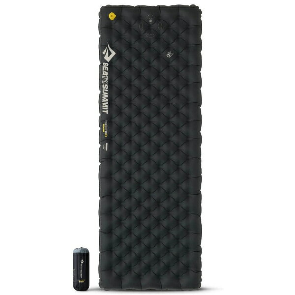 Rakuten - シートゥーサミット イーサーライトXRプロマット レクタンギュラーレギュラーワイド (ST81097001) ／ 登山 冬 キャンプ エアマット テント泊 R値7.4 4シーズン対応 10cm厚 寒冷地仕様 軽量 ポンプサックにもなる収納袋 リペアキット付属