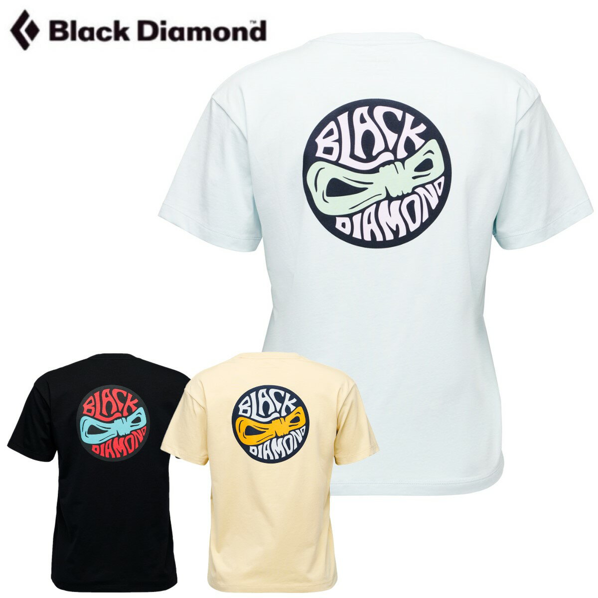 【 ブラックダイヤモンド W's ロープバッジティー 】 BLACK DIAMOND オーガニックコットン