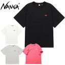 【 NANGA ナンガ ECO HYBRID BOX LOGO EMBROIDERY TEE 】 左胸に配したミニボックス刺繍ロゴがさりげないアクセント シンプ...