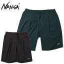 【 NANGA ナンガ PLC エクスカーションショーツ 】 PLC=PACKABLE / LIGHT / COMPACT 涼しく軽量、優れたストレッチ性と携帯性