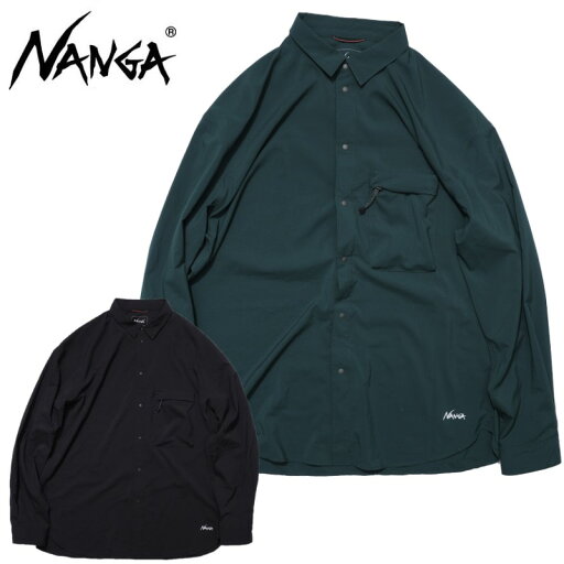 【 NANGA ナンガ PLC エクスカーションシャツ 】 PLC=PACKABLE / LIGHT / COMPACT 涼しく軽量、優れたストレッチ性と携帯性 【 NANGA ナンガ PLC エクスカーションシャツ 】 PLC=PACKABLE / LIGHT / COMPACT 涼しく軽量、優れたストレッチ性と携帯性