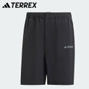 【 アディダス テレックス M's 51_MT DWR SHORTS KQO34 】 動きを邪魔しない、ややストレッチの効いたルーズフィットシルエット