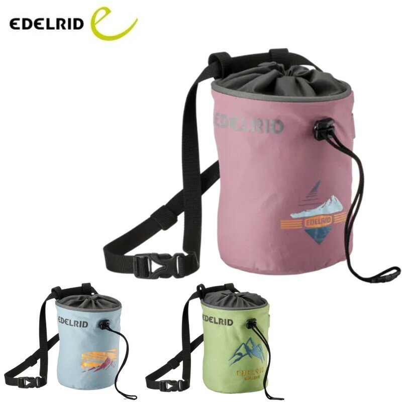 【 エーデルリッド チョークバッグ ロデオ スモール 】 シンプルで軽量な腰付け型チョークバッグ