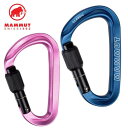 【 マムート Classic HMS Screwgate Carabiner 】 クライミングギア カラビナ/クイックドロー マムート カラビナ クイックドロー ヌンチャク 安全環付きカラビナ クライミング用品 登山 登山用品