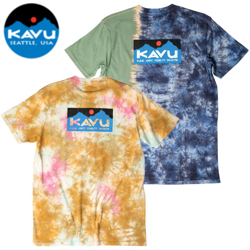 【 KAVU カブー クリアアバウブエッチアート Tee 】 アパレル メンズTシャツ ウィメンズTシャツ Tシャツ ウェアー クライミングギア クライミング用品 登山 登山用品 送料無料