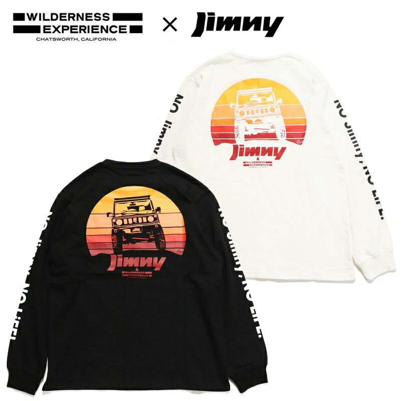 【 WILDERNESS EXPERIENCE 「WILDERNESS EXPERIENCE×JIMNY」 ジムニーサンライズ L/S TEE 】 ジムニー アパレル メンズ メンズアウター ウィメンズアウター ユニセックス ウェアー スウェット フーディ クライミングギア クライミング用品 登山 登山用品 送料無料