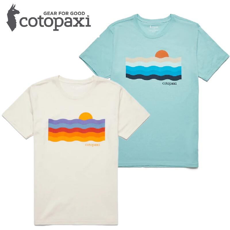 【 COTOPAXI コトパクシ Disco Wave Organic T-Shirt 】 アパレル メンズTシャツ ウィメンズTシャツ Tシャツ ウェアー クライミングギア クライミング用品 登山 登山用品 送料無料