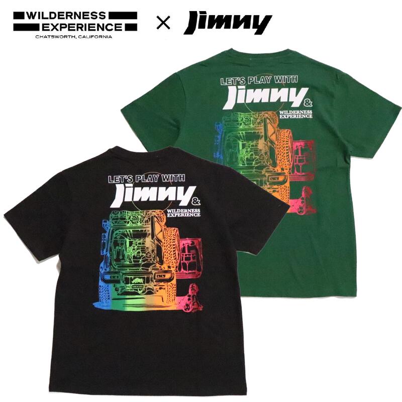 【 WILDERNESS EXPERIENCE 「WILDERNESS EXPERIENCE×JIMNY」ラゲッジスペース TEE 】 アパレル メンズTシャツ ウィメンズTシャツ Tシャツ ウェアー ジムニー クライミングギア クライミング用品 登山 登山用品 送料無料