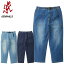 【 GRAMICCI グラミチ G3FU-P004 STRETCH DENIM LOOSE TAPERED PANT 】 ストレッチデニムルーズテーパ..