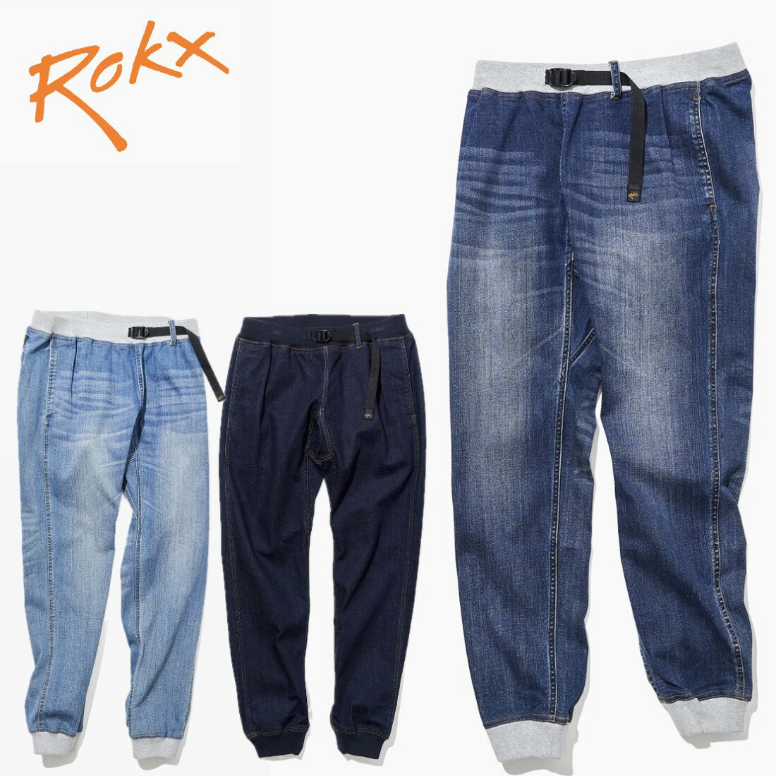 【 ROKX ロックス RXMS191023 ROKX MG DENIM WOOD PANT 】 クライミングパンツ アパレル メンズ メンズパンツ クライミングパンツ ボトムス ウェアー クライミングギア クライミング用品 登山 登山用品 送料無料