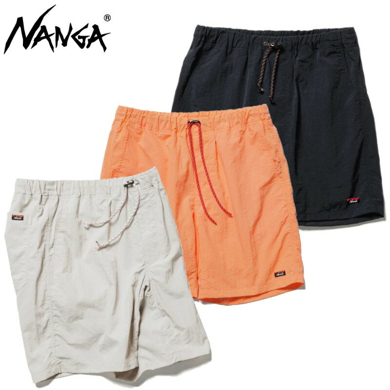 【 NANGA NYLON TUSSER EASY SHORTS 】 アパレル メンズ メンズパンツ クライミングパンツ ボトムス ウェアー クライミングギア クライミング用品 登山 登山用品 送料無料