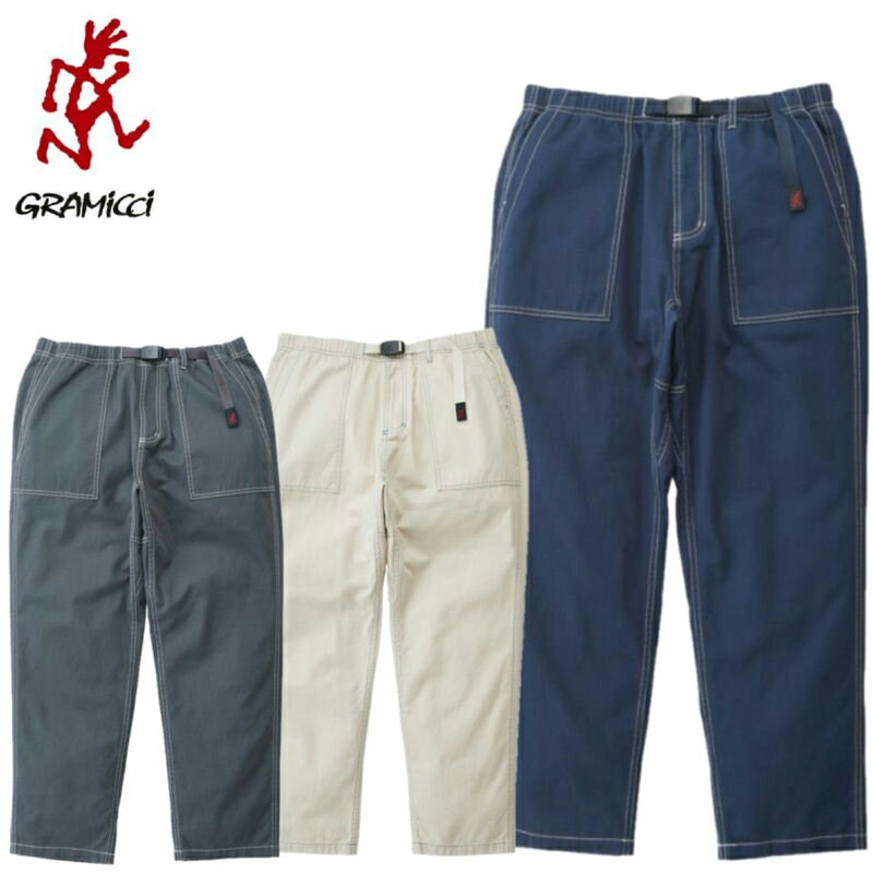 【 GRAMICCI グラミチ G3FU-P083 CONTRAST STITCH LOOSE TAPERED RIDGE PANT 】 アパレル メンズ メンズパンツ クライミングパンツ ボトムス ウェアー クライミングギア クライミング用品 登山 登山用品 送料無料