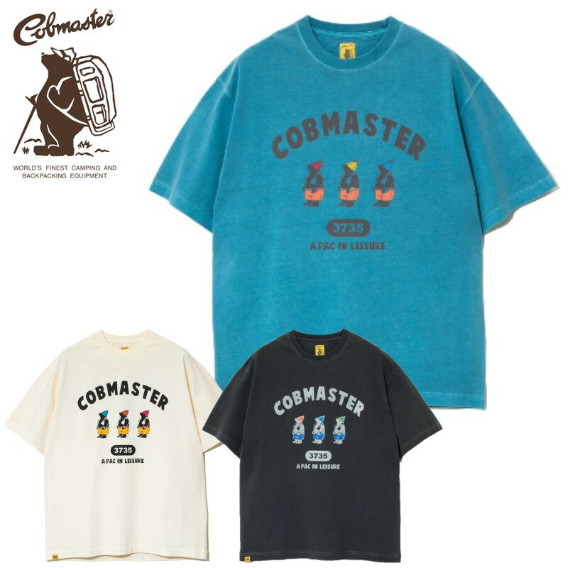 【 COB MASTER コブマスター ピグメント ビッグTEE 】 アパレル ユニセックス メンズTシャツ ウィメンズTシャツ Tシャツ ウェアー ピグメント加工