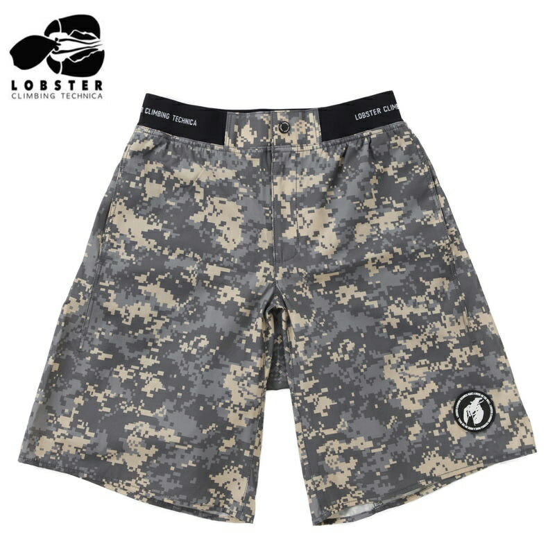 【 LOBSTER CLIMBING TECHNICA SURE SHOT SHORTS 3.0 CAMO LB-2409-14 ACU CAMO 】 アパレル メンズ ウィメンズ ユニセックス クライミングパンツ ボトムス ウェアー クライミングギア クライミング用品 登山 登山用品 送料無料