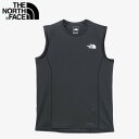 【 ザ・ノースフェイス NT12587 スリーブレスドライドットライトクルー M's ブラック(K) 】 THE NORTH FACE独自開発の汗冷えを軽減する...