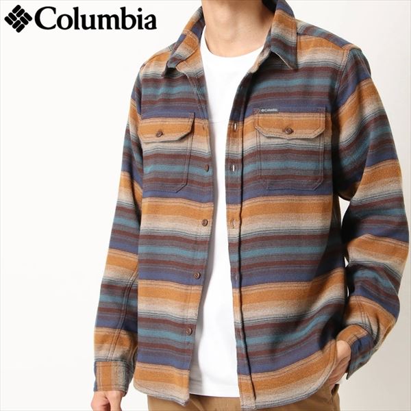 【 コロンビア M's Deschutes River Heavyweight Flannel 】 アパレル メンズアウター フーディ スウェット シャツ ジャケット ダウン フリース ウェアー クライミングギア クライミング用品 登山 登山用品 送料無料