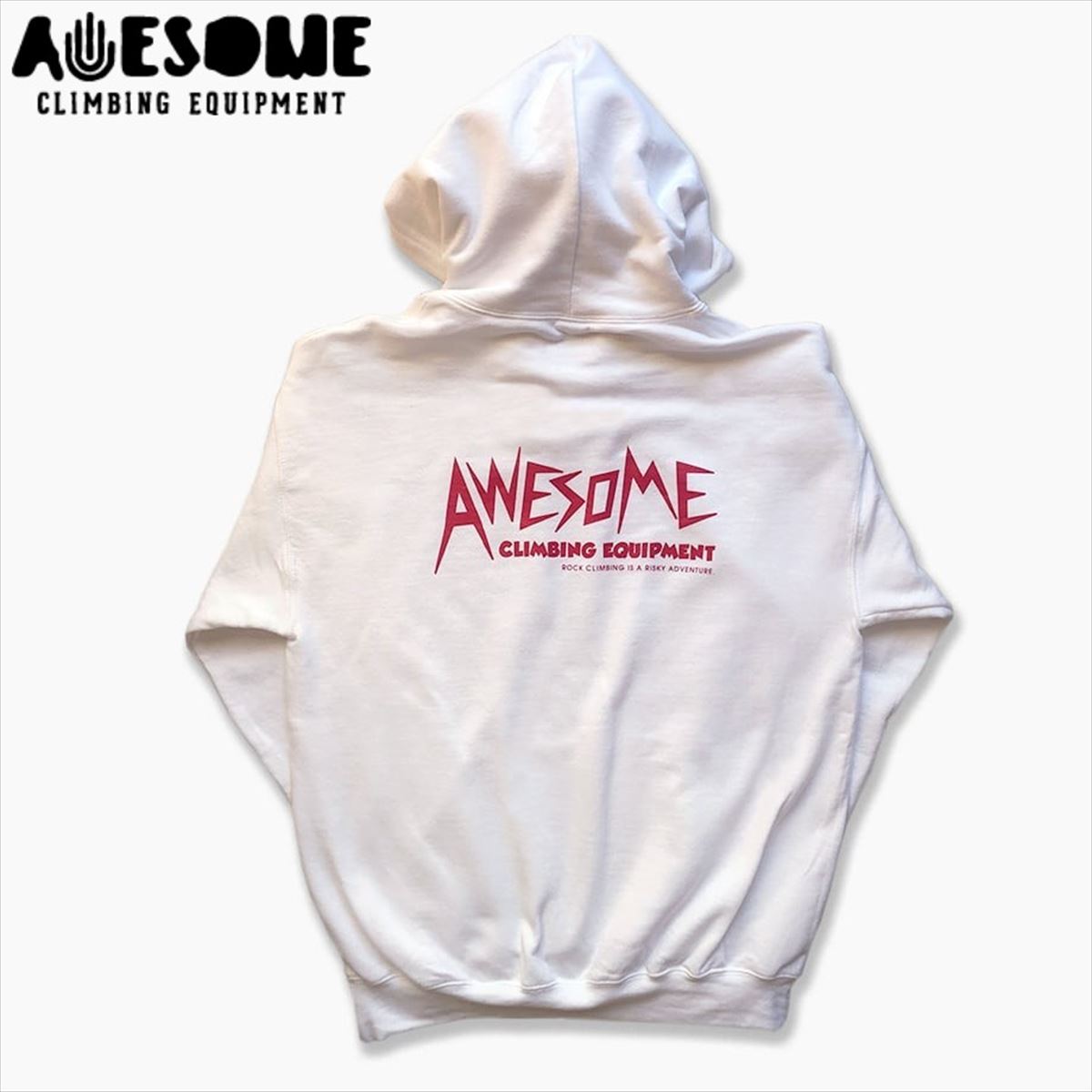 【 AWESOME MASTERS HOODIE WHITE 】 アパレル ユニセックス ロンティ フーディ スウェット シャツ ウェアー クライミングギア クライミング用品 登山 登山用品 送料無料