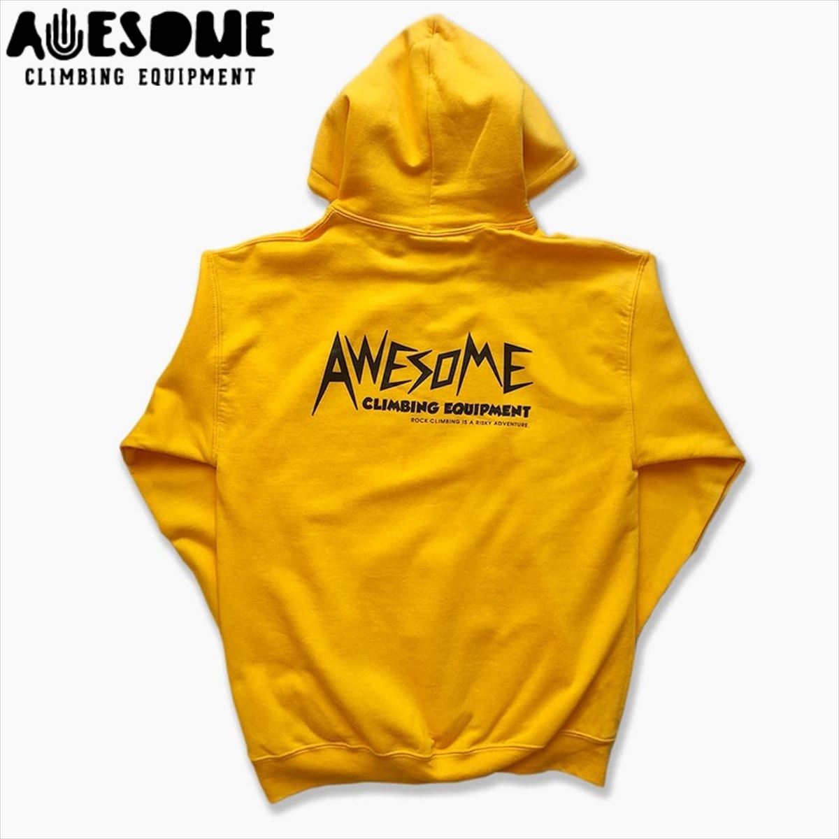 【 AWESOME MASTERS HOODIE GOLD 】 アパレル ユニセックス ロンティ フーディ スウェット シャツ ウェアー クライミングギア クライミング用品 登山 登山用品 送料無料