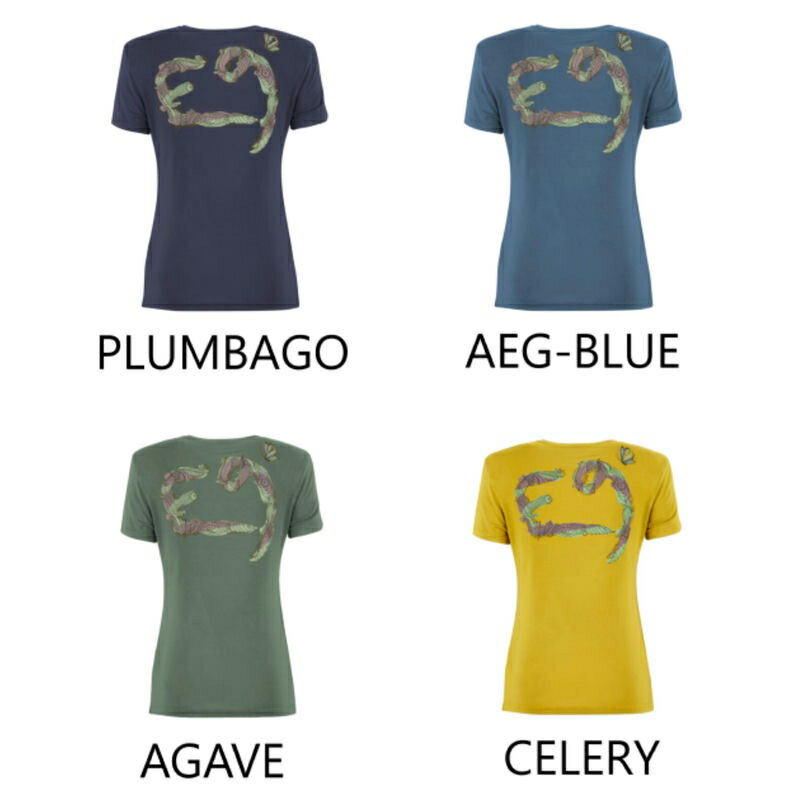 【 E9 W's FLY-W23 W23-DTE003 】 アパレル メンズTシャツ ウィメンズTシャツ Tシャツ ウェアー クライミングギア クライミング用品 登山 登山用品 送料無料 2