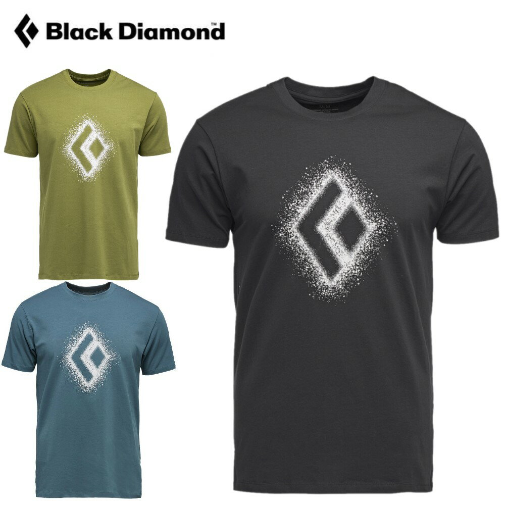【 ブラックダイヤモンド M's チョークアップ 2.0ティー 】 チョークアップグラフィック ボルダリング クライミング クライマー クライミングギア クライ...