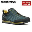 【 スカルパ クラックス GTX ぺトロール 】 SCARPA 万能クライミングアプローチシューズ ゴアテックス 堅牢なスエード クライミングギア クライミング用品 登山 登山用品 送料無料