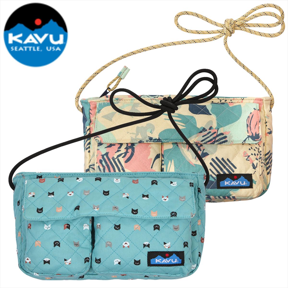 【 KAVU カブー セダーリバー 】 バックパック/ロープバッグ/ポーチ ポーチ/トート/サコッシュ バックパック ポーチ トート サコッシュ クライミングギア クライミング用品 シューズ 登山 登山用品 送料無料