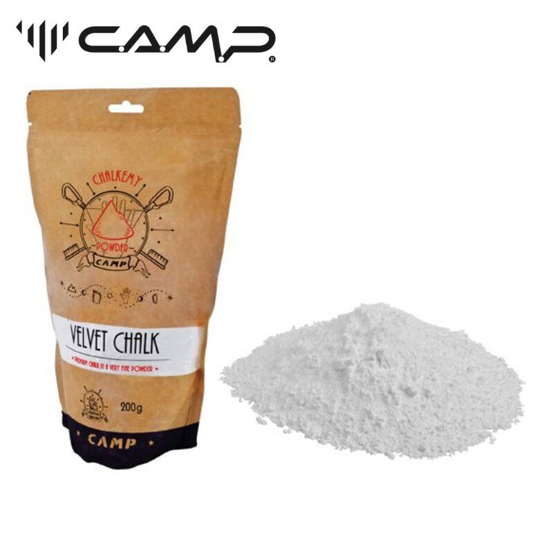 【 CAMP カンプ Velvet Chalk 200g 】 チョーク パウダー クライミングチョーク 滑り止め クライミング..