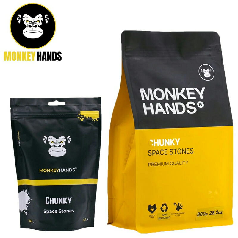 【 Monkey Hands CHUNKY CHALK 】 チョーク パウダー クライミングチョーク 滑り止め クライミングギア クライミング用品 ルートクライミング 登山 登山用品