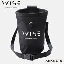 【 WISE CHALK BAG WISE × ARKNETSコラボ CHALK BAG 】 ワイズ チョークバッグ 腰付（ルート用） クライミングギア クライミング用品 ルートクライミング 登山 登山用品 送料無料