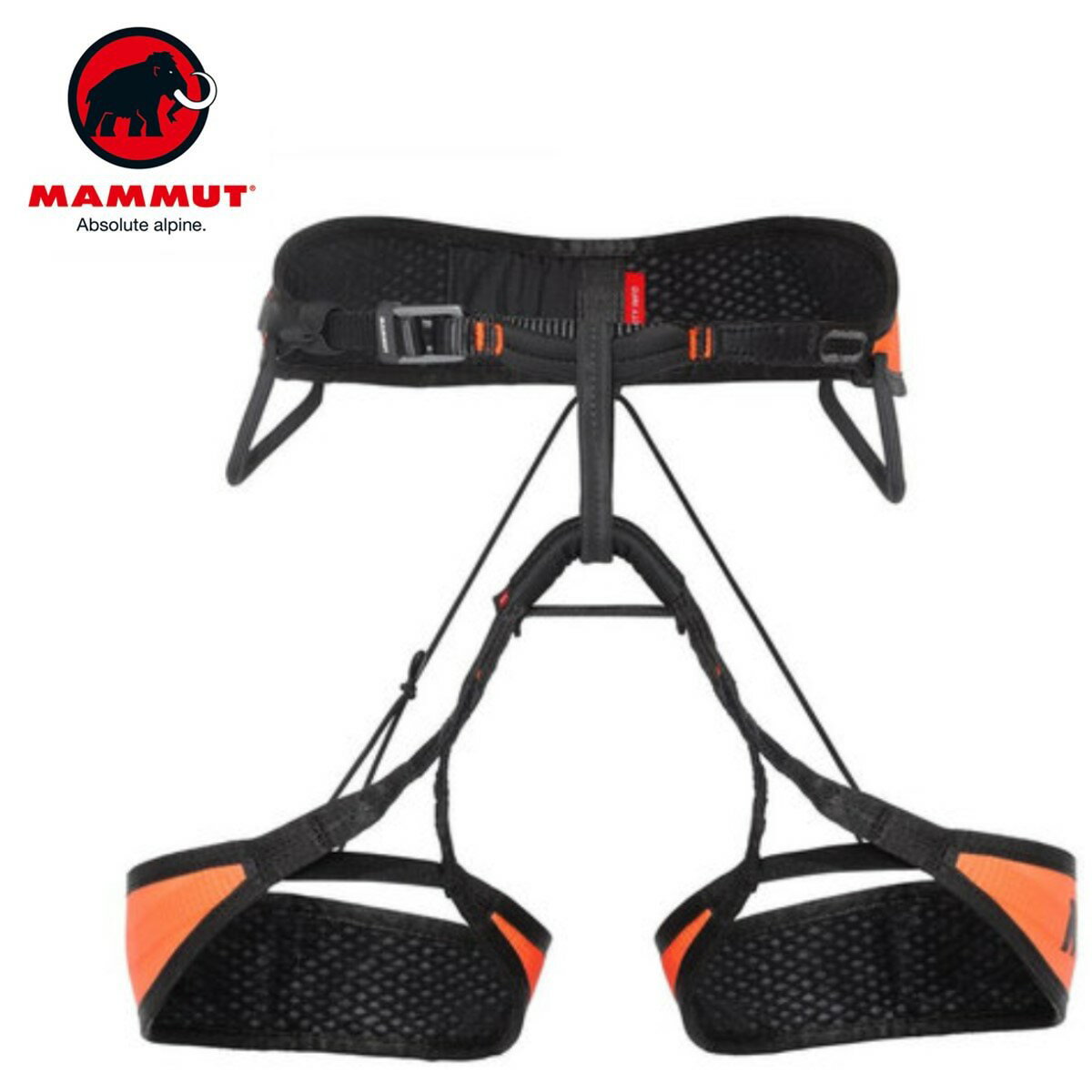 【 マムート Sender Light Harness vibrant orange 】 マムート ハーネス クライミングギア クライミング用品 登山 登山用品 送料無料