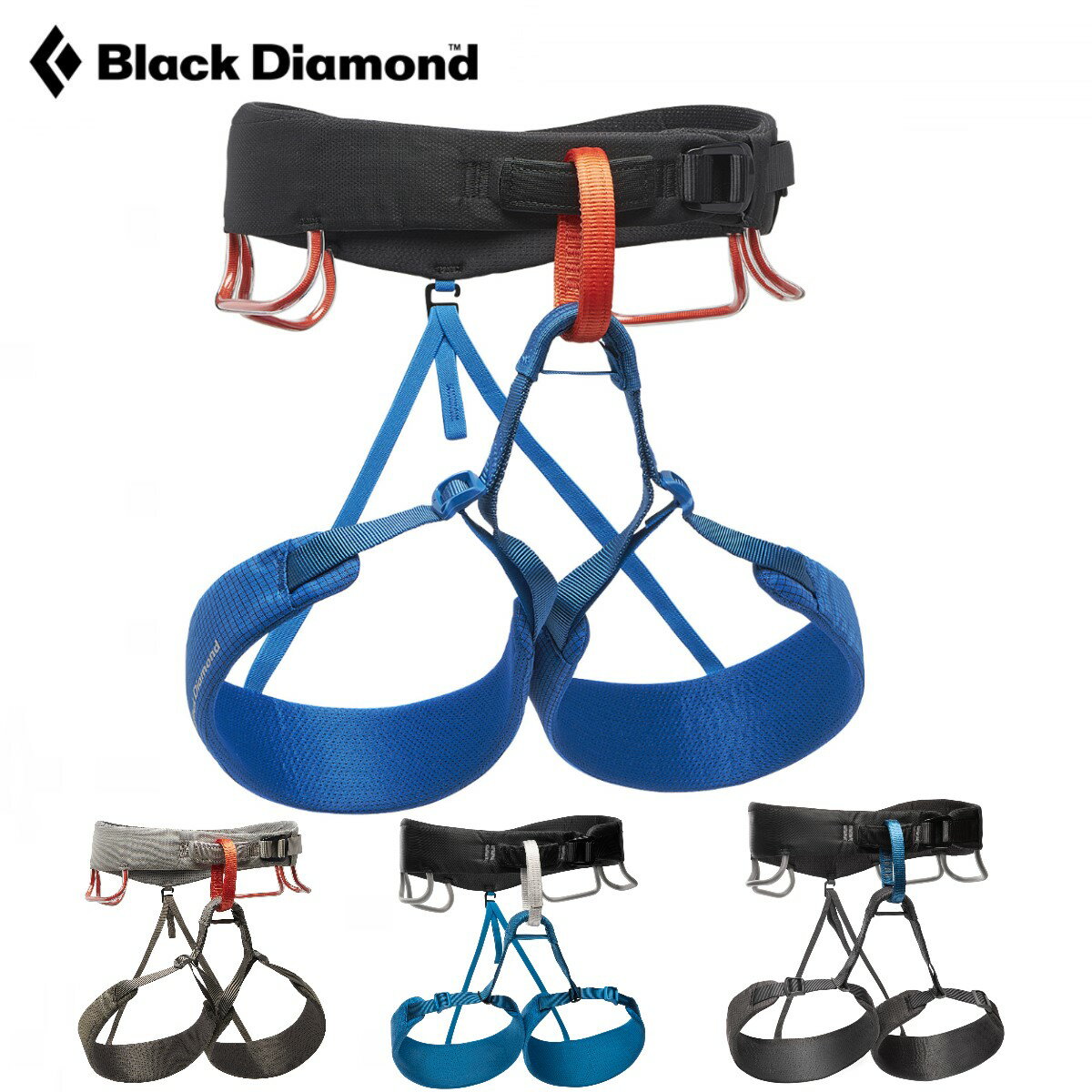 Black Diamond(ブラックダイヤモンド) ソリューション Ws/ピューター/XS BD13171 女性用 登はん具 ハーネス 登山