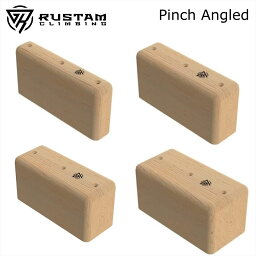 【 RUSTAM CLIMBING Pinch Angled 】 トレーニング フィンガーボード/ホールド トレーニング器具 フィンガーボード ホールド クライミングギア クライミング用品 ボルダリング クライミング 登山 登山用品 送料無料