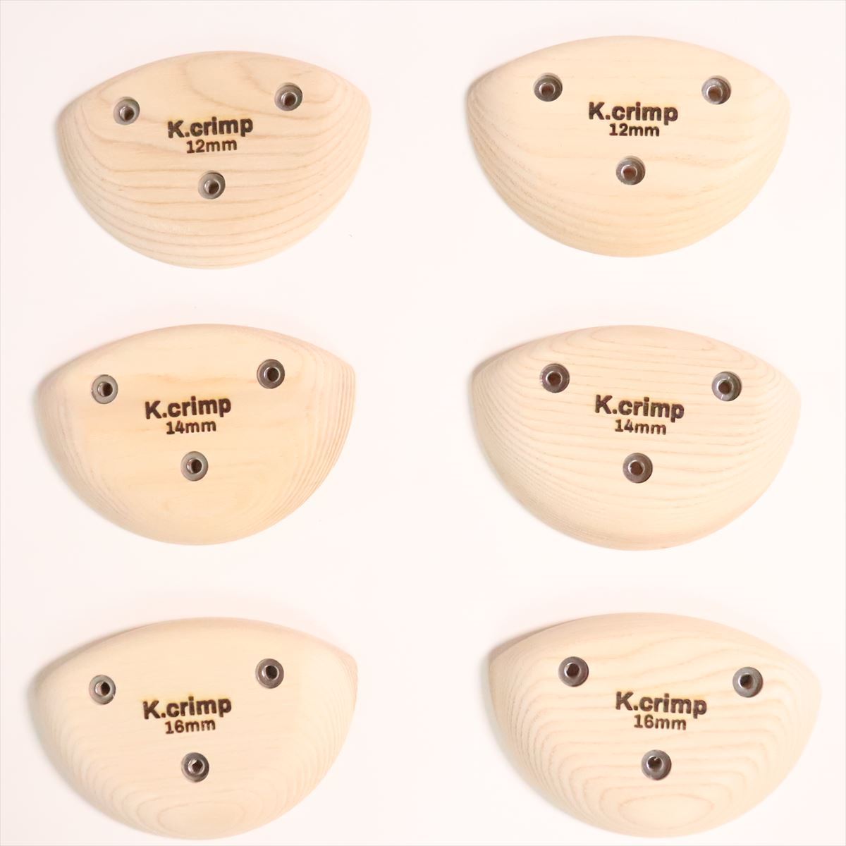 【 K.crimp Kクリンプ ラウンドヘッド 12、14、16mmセット 】 トレーニング フィン...
