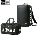 ダッフルバッグ（スポーツ用） あす楽 ニューエラ NEW ERA ダッフルバッグ 2WAY プリントロゴ 約50L 1680D 13061346 era22fw