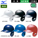 ヘルメット ミズノ 軟式 ヘルメット 片耳 右打者用 野球 JSBBマーク入り 1DJHR113 miz23ss