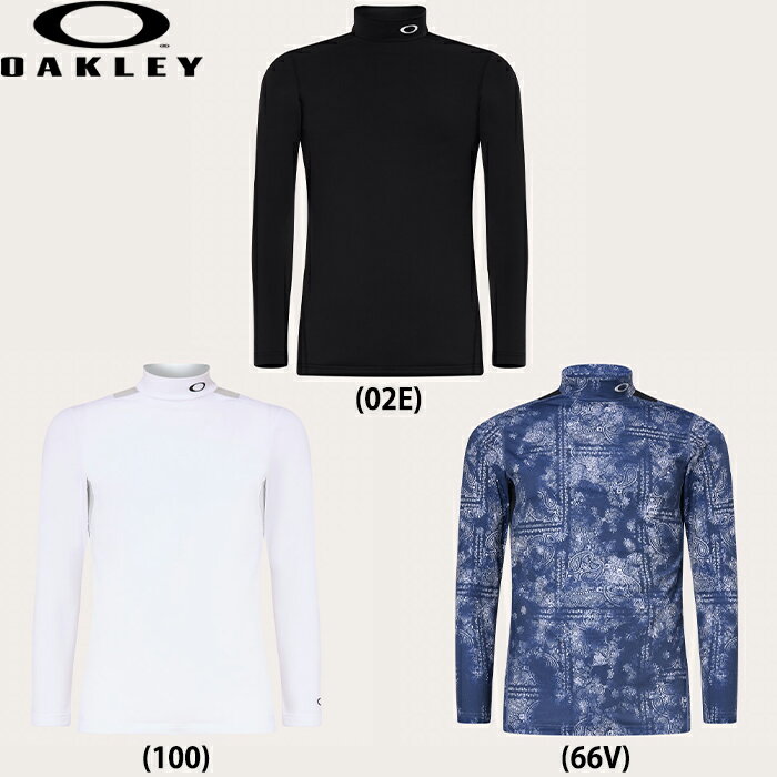 あす楽 アウトレット 限定 OAKLEY オークリー トレーニング ベースレイヤー 長袖 ハイネック 裏起毛 TECHNICAL BASE LAYER LS M...