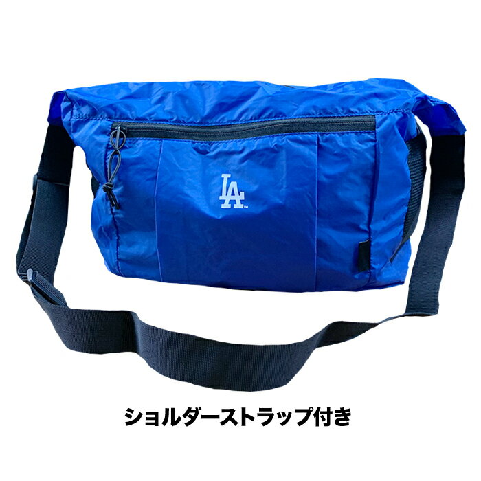 あす楽 イーカム MLB ポケッタブル ショルダーバッグ ヤンキース ドジャース メッツ SD26