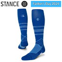 あす楽 限定 STANCE スタンス 野球用 カラーソックス 父の日着用予定 MLB公認 FATHERS DAY 2024 メジャーリーグ A759A24FAT sta24ss