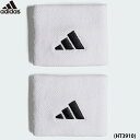 あす楽 adidas アディダス リストバンド S ホワイト/ブラック ペア 2つ入り EVJ47 HT3910