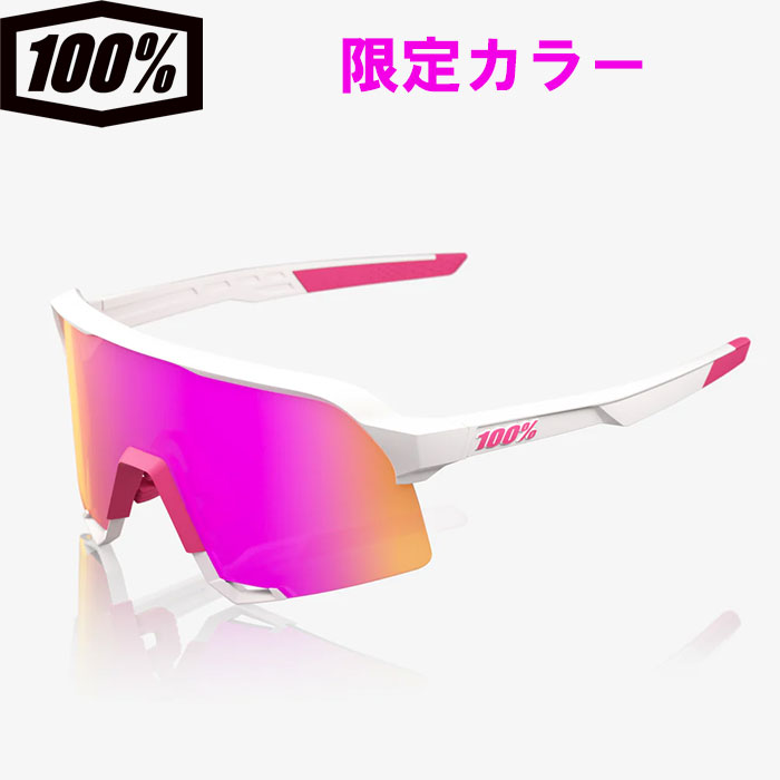 あす楽 限定 100％ ワンハンドレッドパーセント サングラス アメリカ追加カラー S3 ホワイト×バイタルピンク 60005-00046 10025ss