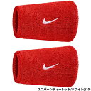 あす楽 ナイキ NIKE スウッシュ リストバンド クラシック ダブルワイド 2P 13cm ユニバーシティーレッド/ホワイト BN4000-610