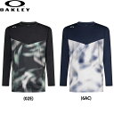 あす楽 限定 OAKLEY オークリー アンダーシャツ ロングTシャツ 吸汗速乾 伸縮 トレーニング STRIKING UTILITY LS TEE 7.0 F...