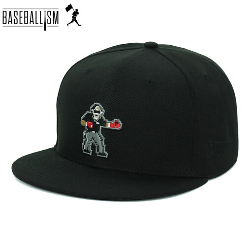 あす楽 数量限定 BASEBALLISM ベースボールイズム ベースボールキャップ アジャスター 野球帽 フラットバイザー ブラック STRUCK OUT OT1325SS0002 ism25ss あす楽 数量限定 BASEBALLISM ベースボールイズム ベースボールキャップ アジャスター 野球帽 フラットバイザー ブラック STRUCK OUT OT1325SS0002 ism25ss