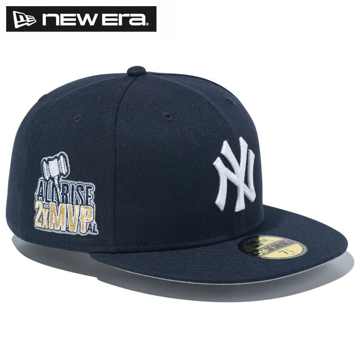 あす楽 限定 NEW ERA ニューエラ キャップ 野球帽 59FIFTY MVP ニューヨーク・ヤンキース Aaron Judge ネイビー 14730501 era25fw