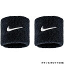あす楽 ナイキ NIKE スウッシュ リストバンド ペア クラシック 2P 5cm ブラック/ホワイト BN3000-010(4)