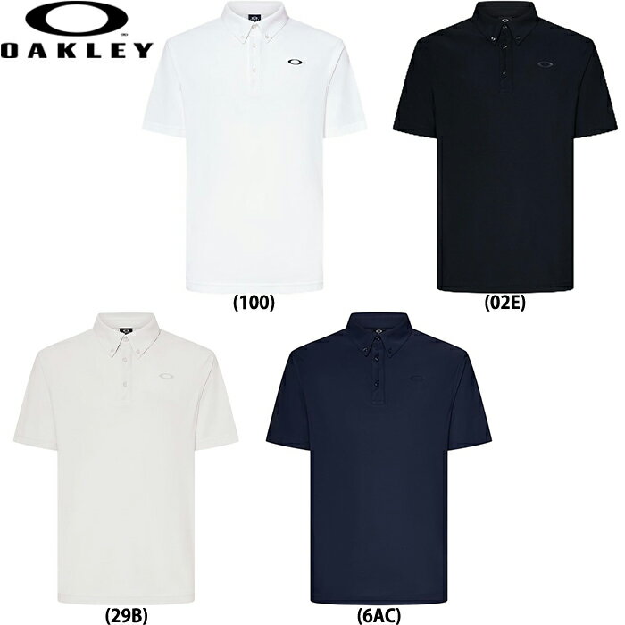 あす楽 限定 OAKLEY オークリー ポロシャツ ボタンダウン 接触冷感 吸汗速乾 UPF50+ O-TECH COLD ACLIFE SS POLO 3.0...