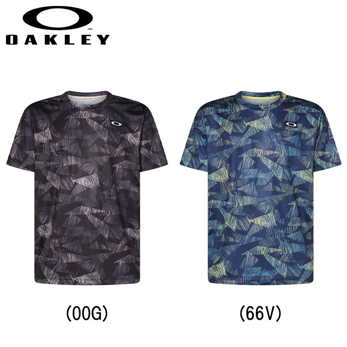 あす楽 限定 OAKLEY オークリー Tシャツ トレーニング 吸汗速乾 ストレッチ SLANT GRAPHIC TEE 12.0 FOA408263 oak2...