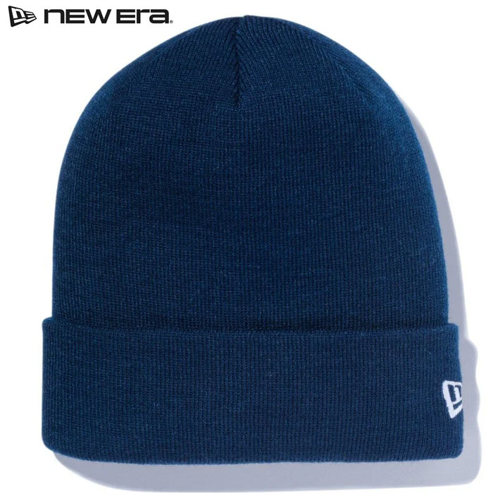 あす楽 ニューエラ NEW ERA ニットキャップ ニット帽 ベーシック カフニット ネイビー ホワイトフラッグ 11120481 era25fw