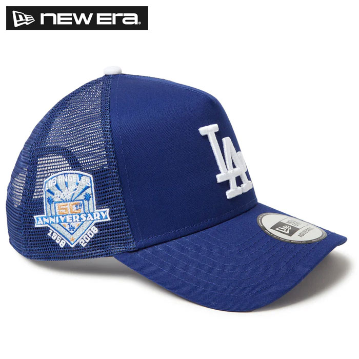 Rakuten - あす楽 NEW ERA ニューエラ メッシュキャップ アジャスター 9FORTY A-Frame トラッカー MLB Side Patch ロサンゼルス・ドジャース 14388607 era25ss